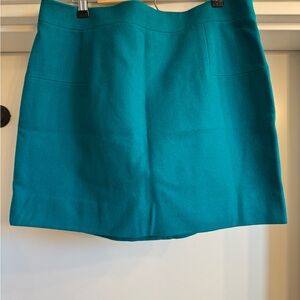 J. Crew Vibrant Blue Mini Skirt